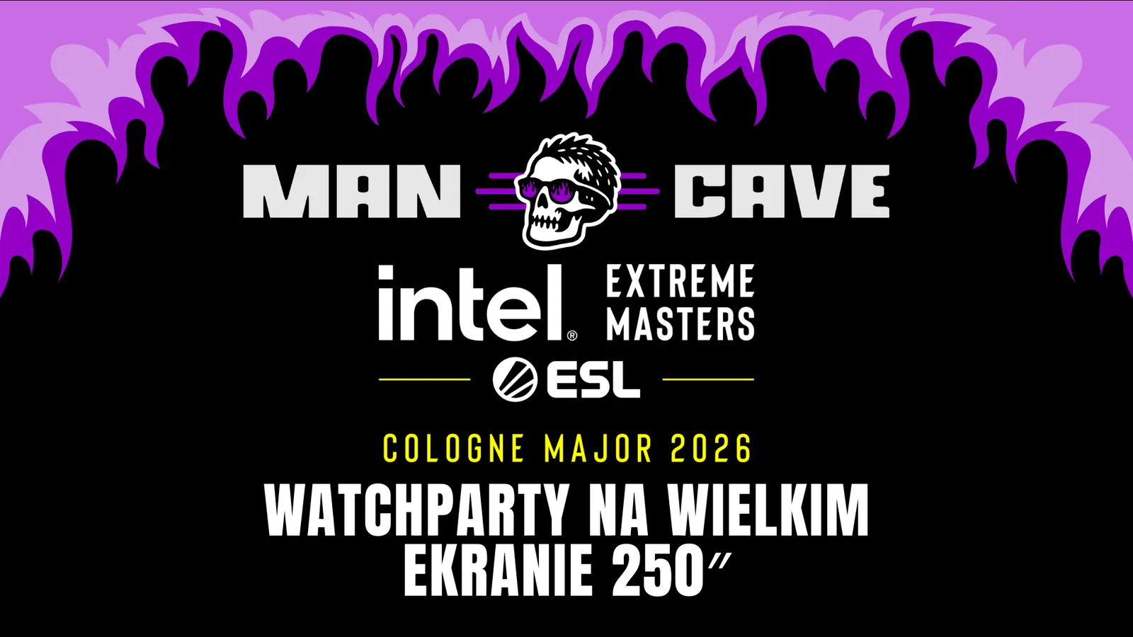 IEM Cologne Major 2026 w Man Cave Wrocław | Oglądaj CS2 z nami
