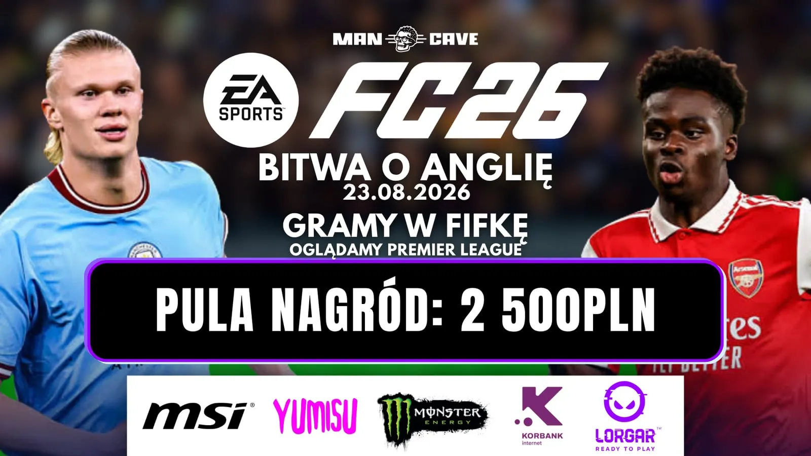 Bitwa o Anglię: Turniej EA FC 26 w Man Cave